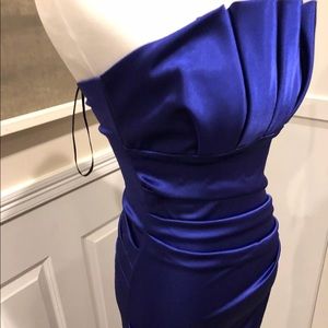 Beautiful royal blue gown